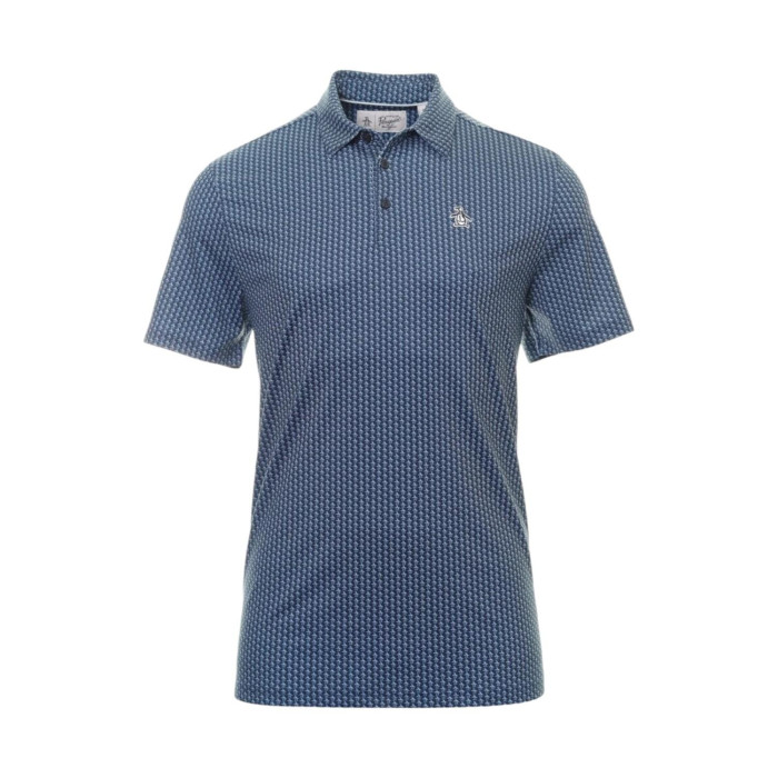 ALLOVER PETE PRINT GOLF POLO