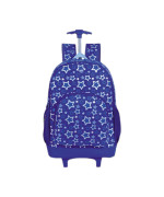 MOCHILA MORRAL CON RUEDAS  JOY BLUE STARS