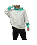 WAVE DYE LIGHTWEIGHT FLEECE HOODIE