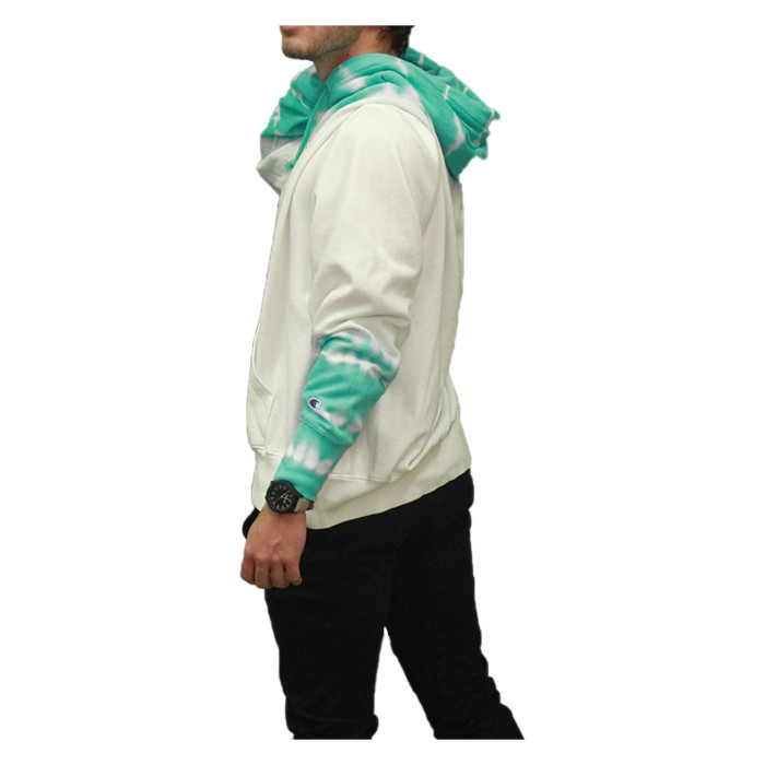 WAVE DYE LIGHTWEIGHT FLEECE HOODIE