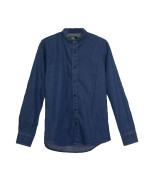 CAMISA CHAMBRAY MAGA LARGA