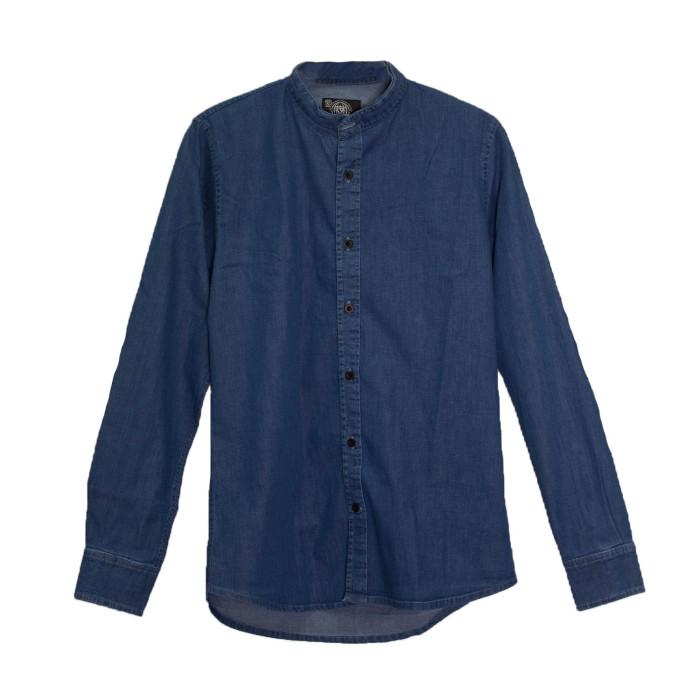 CAMISA CHAMBRAY MAGA LARGA